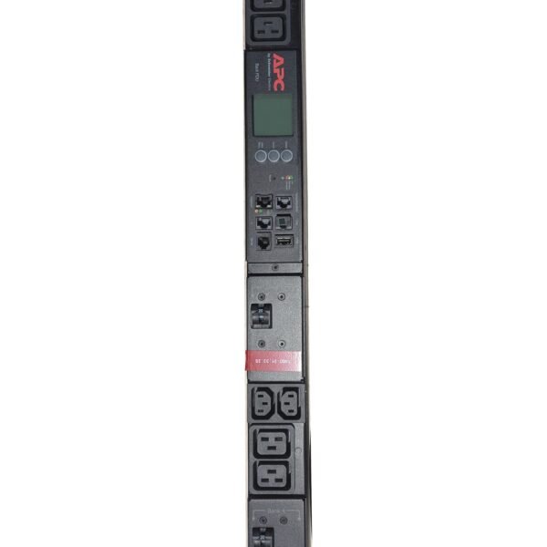 APC AP8866 Metered Rack PDU 0U 60A 208V 3-PH 17.2Kw (6x) C13 (12x) C19 IEC 60309 - Image 3