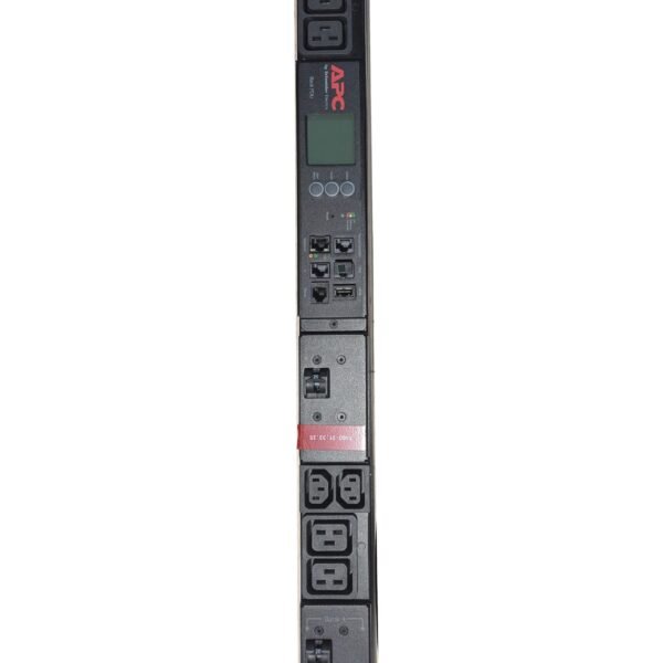 APC AP8866 Metered Rack PDU 0U 60A 208V 3-PH 17.2Kw (6x) C13 (12x) C19 IEC 60309