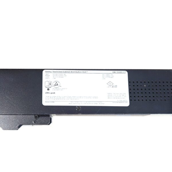 Server Technology CW-16V2C317 Switched PDU 240V 30A 5.0kW 16-C13-Outlets L6-30P (3) Server Technology CW-16V2C317 Switched PDU 240V 30A 5.0kW 16-C13-Outlets L6-30P
