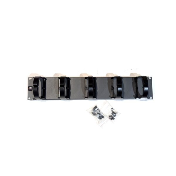 Black Box 39698 19In Horizontal 2U Rackmount Cable Ring Mgmt Panel