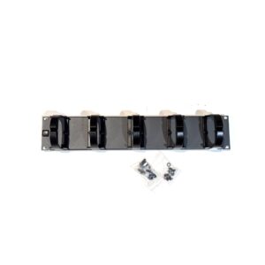 Black Box 39698 19In Horizontal 2U Rackmount Cable Ring Mgmt Panel (1) Black Box 39698 19In Horizontal 2U Rackmount Cable Ring Mgmt Panel