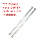 HP ProLiant DL360 G5 G6 G7 Server 1U INNER Rack Mount Rails 365016-001