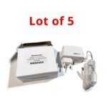 Sagemcom 12V 1.5A AC/DC Power Adapter UK 2-Prong 253362991 (Lot of 5)