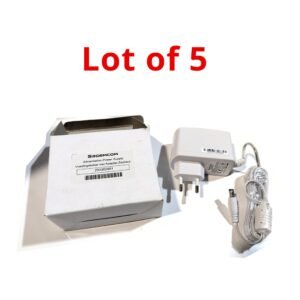 Sagemcom 12V 1.5A AC/DC Power Adapter UK 2-Prong 253362991 (Lot of 5)