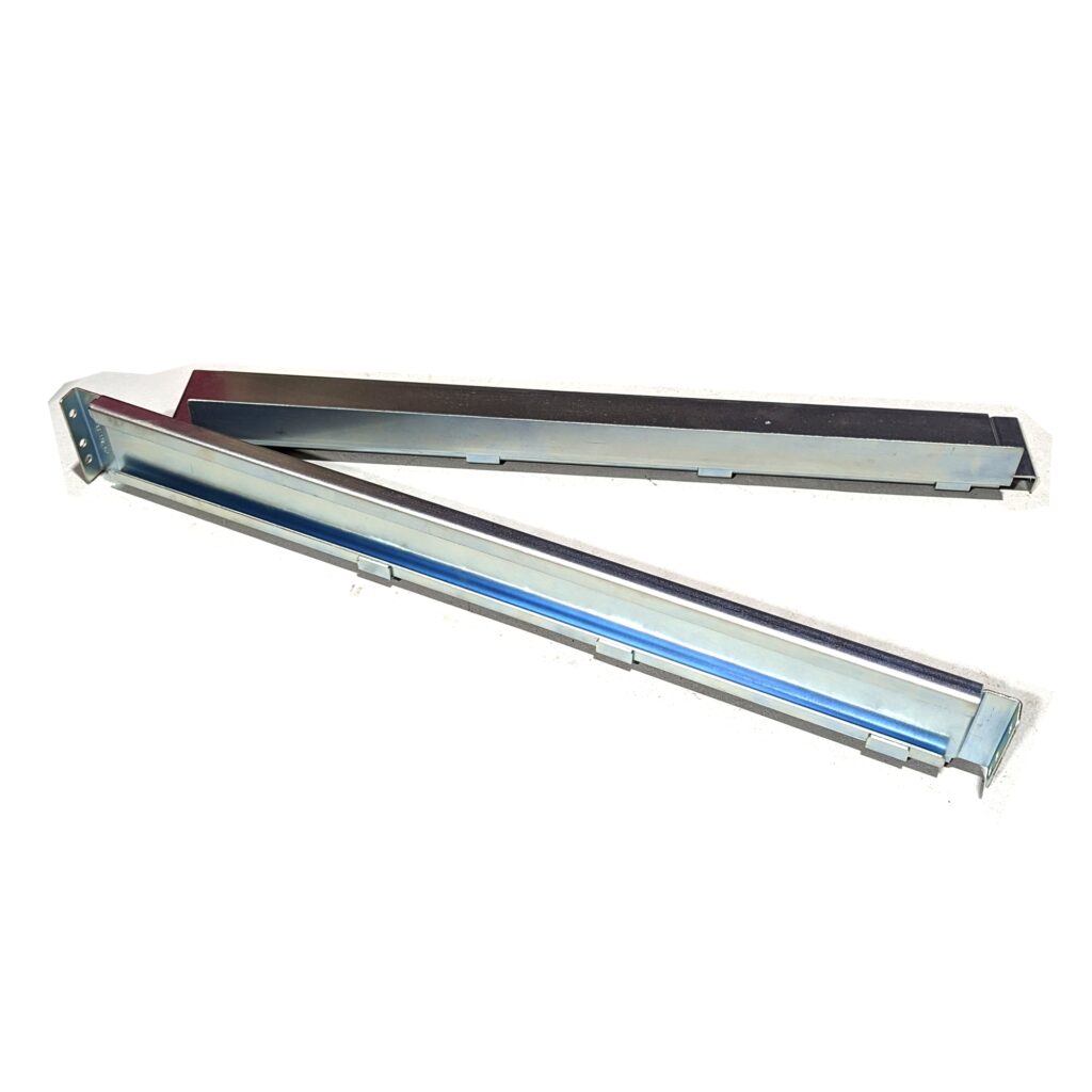 2U Heavy-Duty Static Rack Mount Shelf Rails 201349-001-A | Adhesive ...