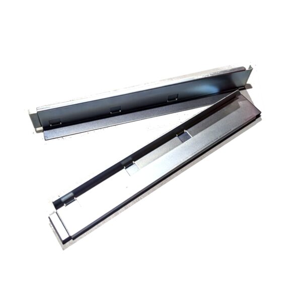 2U Heavy-Duty Static Rack Mount Shelf Rails 201349-001-A - Image 3