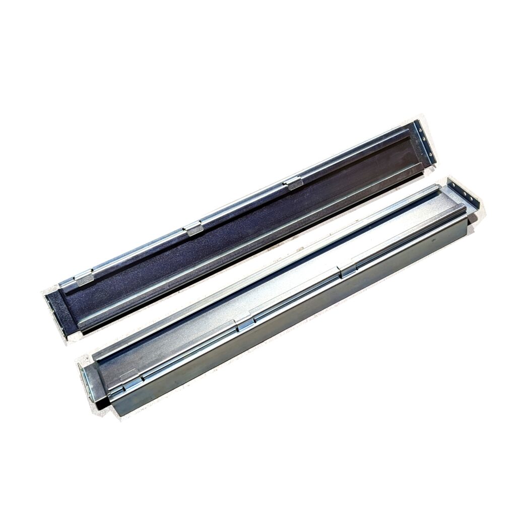 2U Heavy-Duty Static Rack Mount Shelf Rails 201349-001-A | Adhesive ...