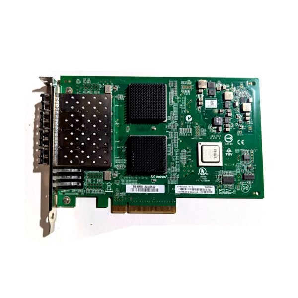 QLogic 4 Port 8Gb Fibre Channel-to-PCI Express Adapter QLE2564 w/Transceivers