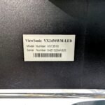 ViewSonic VX2450WM-LED 24" 1080p 5ms Monitor with VGA and DVI