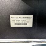 ViewSonic VX2450WM-LED 24 1080p 5ms Monitor with VGA and DVI (3) ViewSonic VX2450WM-LED 24" 1080p 5ms Monitor with VGA and DVI