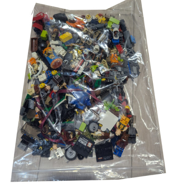 Lego Bundle - Used Lot of Lego Bricks (25 pounds), Manuals, and Sticker Books - Image 5