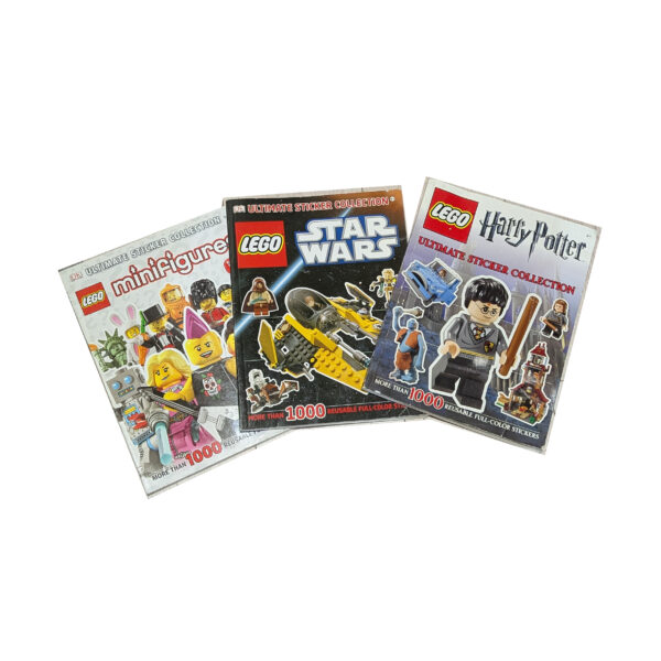Lego Bundle - Used Lot of Lego Bricks (25 pounds), Manuals, and Sticker Books - Image 6