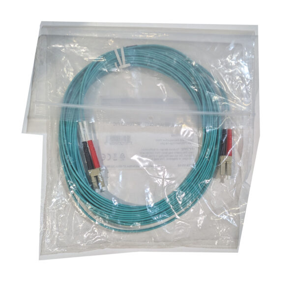 Legrand C2G (10-Pack) 10M LC-LC 50/125 OM4 Duplex PVC Fiber Optic Cable Aqua 01006 - Image 3