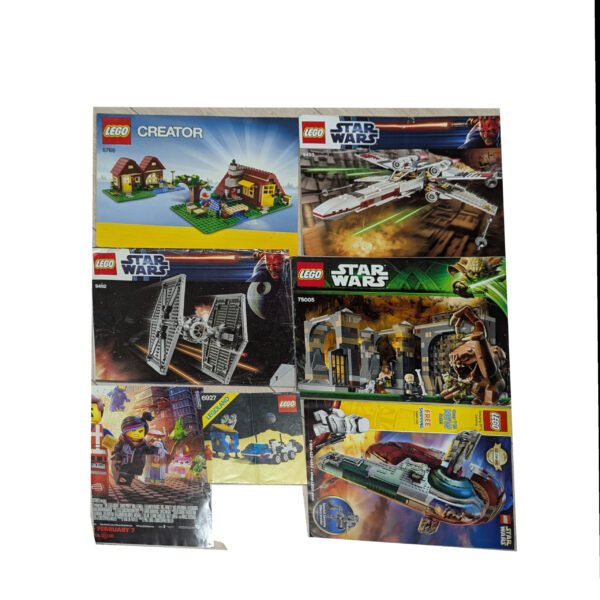 lego bundle (3) Lego Bundle - Used Lot of Lego Bricks (25 pounds), Manuals, and Sticker Books