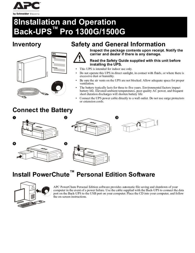 thumbnail of APC Back-UPS Pro 1500G