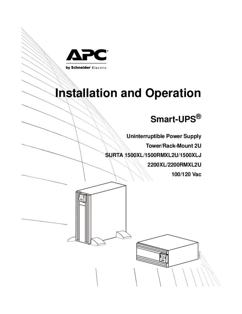 thumbnail of APC Smart-UPS RT 2200 XL SURTA2200RMXL2U