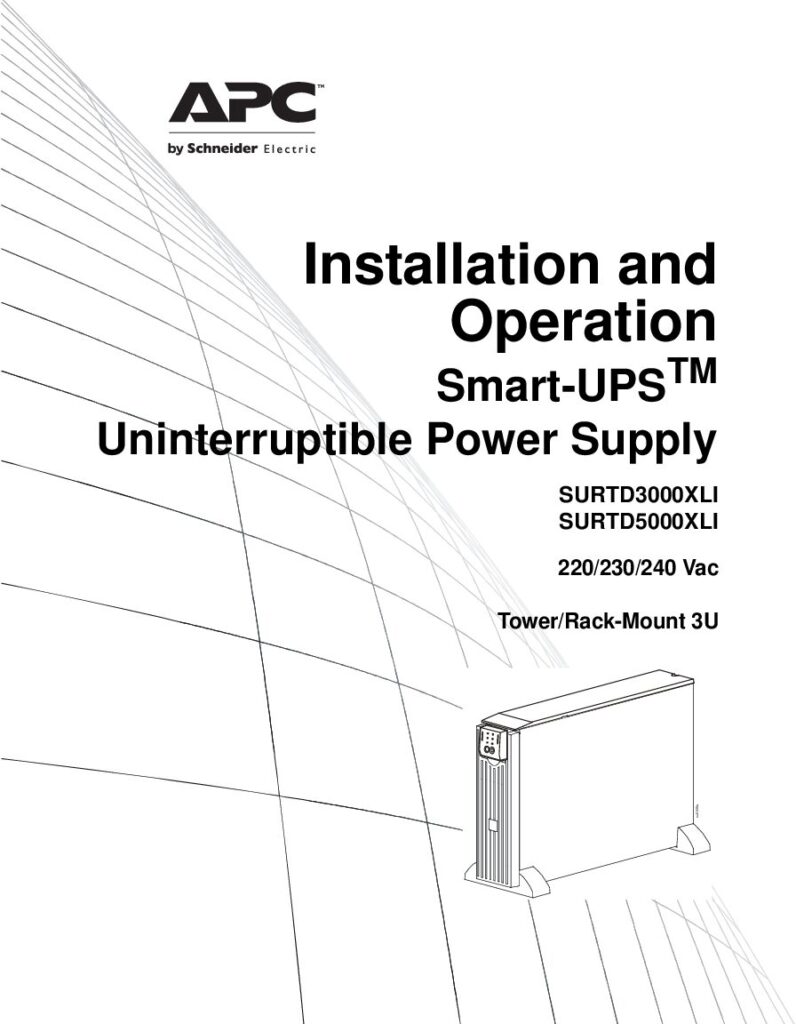 thumbnail of APC Smart-UPS RT 5000