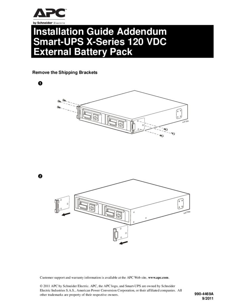 thumbnail of APC Smart-UPS X-Series 120 VDC External Battery Pack