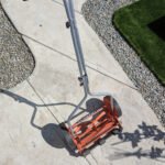 American Lawn Mower Company 1204-14 14" 4-Blade Push Reel Lawn Mower, Red