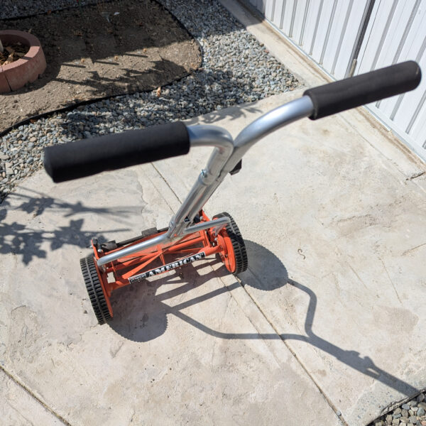 American Lawn Mower Company 1204-14 14" 4-Blade Push Reel Lawn Mower, Red - Image 2