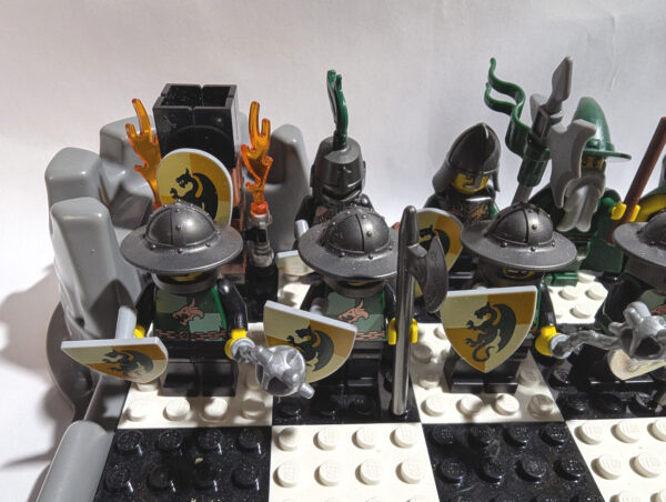Lego Kingdoms Chess Set (853373) Almost Complete - Image 9