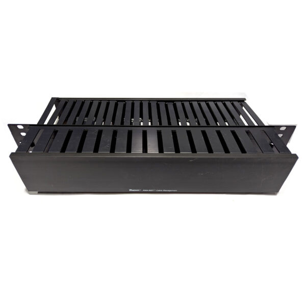Panduit WMPH2 Pan-Net 2RU Horizontal Cable Manager Dual-Sided (3) Panduit WMPH2 Pan-Net 2RU Horizontal Cable Manager Dual-Sided