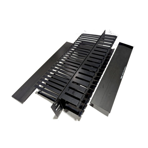 Panduit WMPH2 Pan-Net 2RU Horizontal Cable Manager Dual-Sided (4) Panduit WMPH2 Pan-Net 2RU Horizontal Cable Manager Dual-Sided