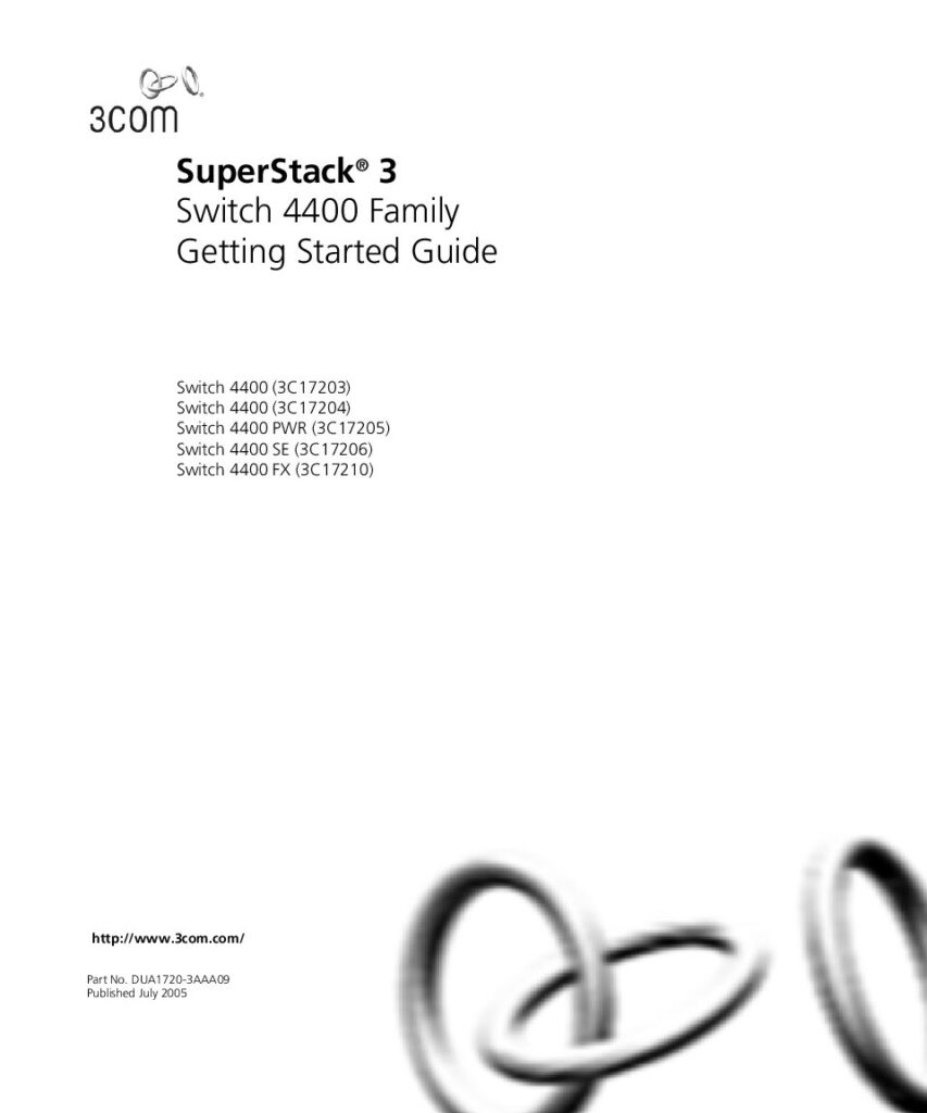thumbnail of 3Com SuperStack2 4400 Switch