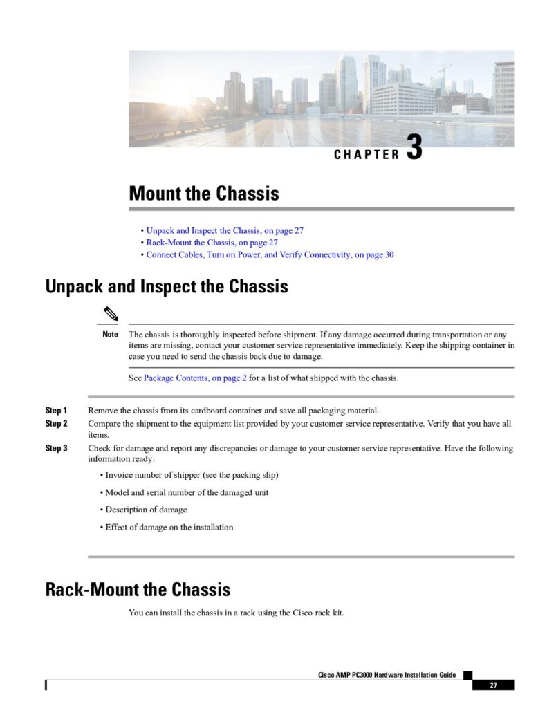thumbnail of Cisco AMP PC3000 Hardware Installation Guide