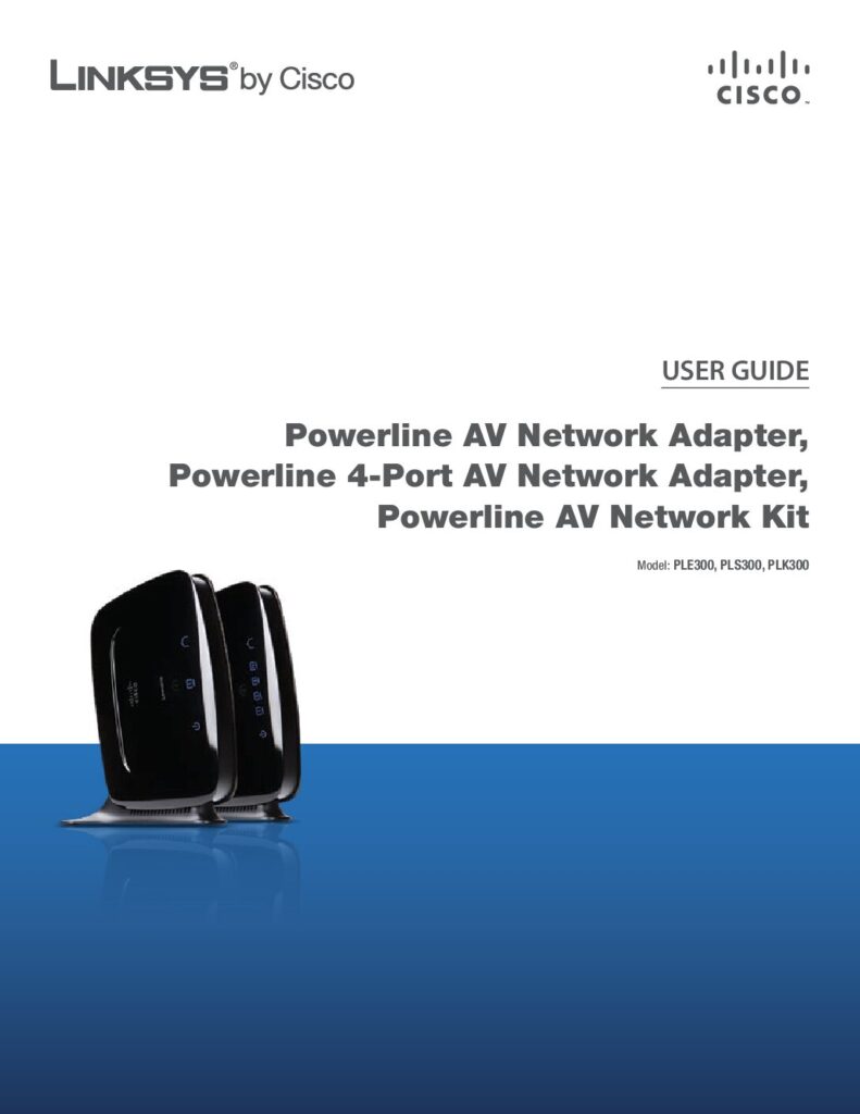 thumbnail of Cisco Powerline PLE300_PLS300_PLK300_V10_UG_NC-WEB