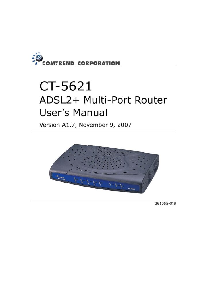 thumbnail of Comtrend CT-5621