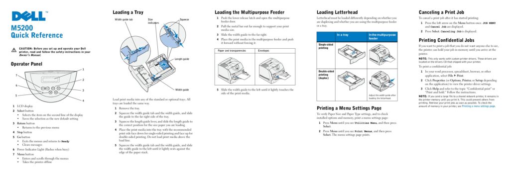 thumbnail of Dell M5200 Laser Printer_Reference Guide_en-us