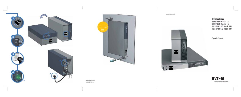 thumbnail of Eaton Evolution Quick Start