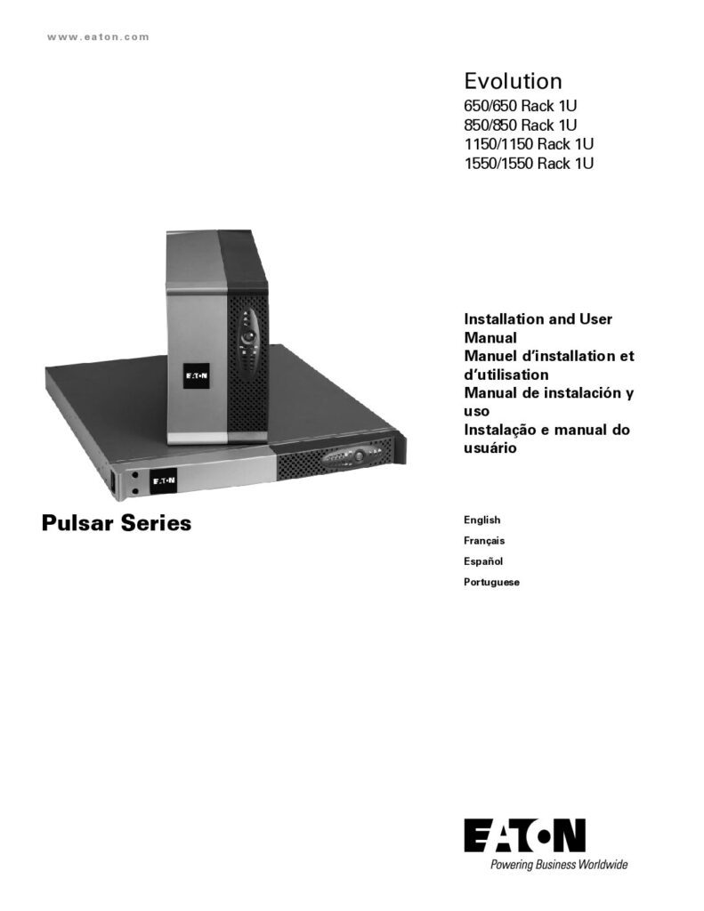 thumbnail of Eaton Evolution Series