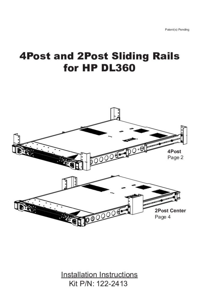 thumbnail of HP DL320 DL360 G8 Sliding Rails Installation