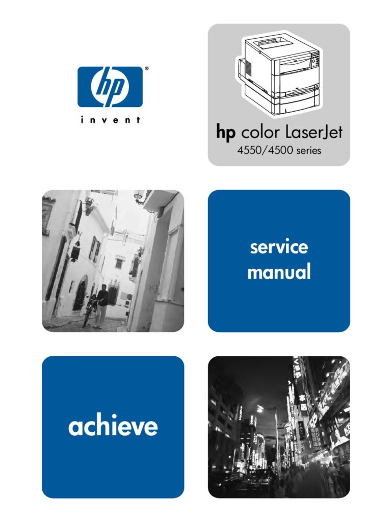 thumbnail of HP LaserJet 4550 Service Manual