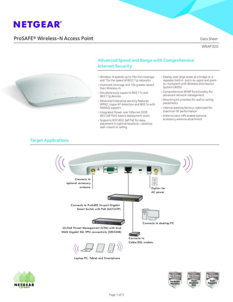 thumbnail of NetGear WNAP320