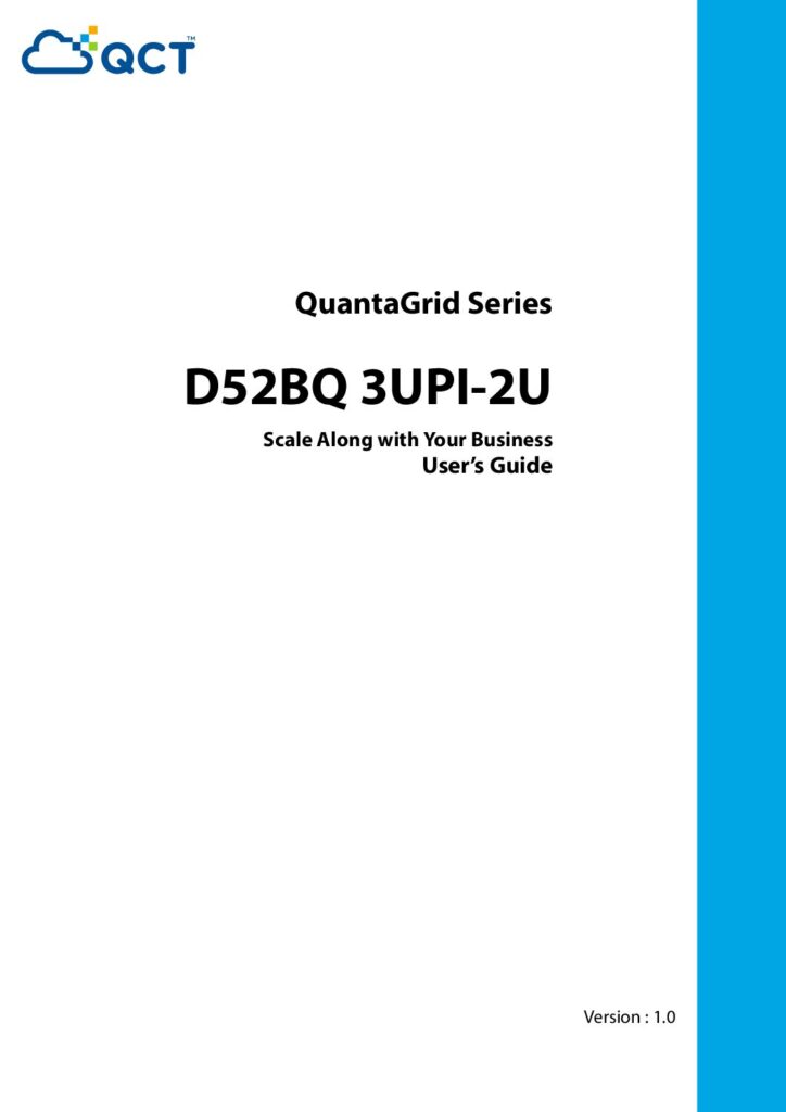 thumbnail of Quanta Grid D52BQ-2U-3UPI-UG 1.0
