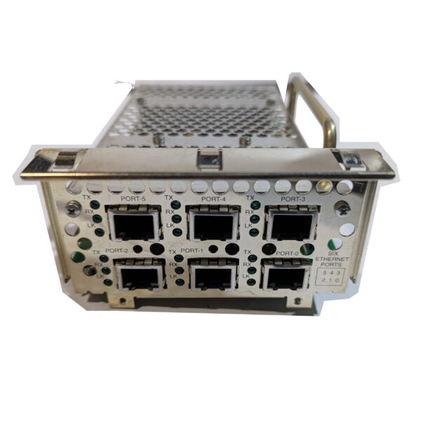 Cisco 4000 Series 6-ports Ethernet Processor Module NP-6E= (1) Cisco 4000 Series 6-ports Ethernet Processor Module NP-6E=