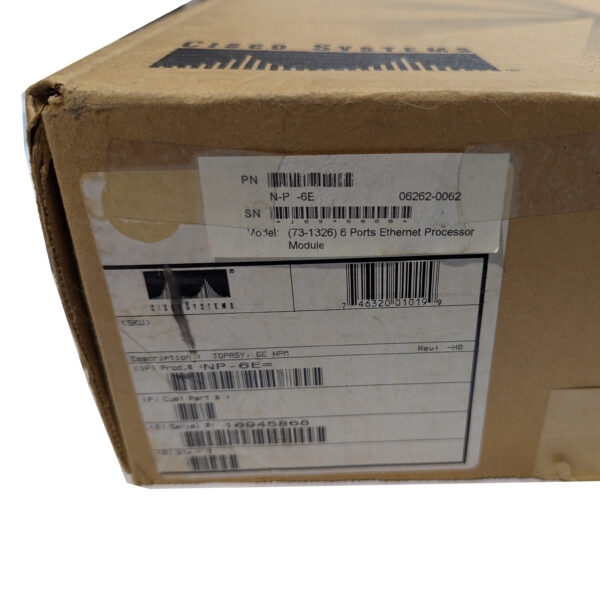 Cisco 4000 Series 6-ports Ethernet Processor Module NP-6E= - Image 4