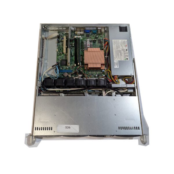 Supermicro SC813M PDSBM 1U Server Intel Core 2 Duo E4600 @2.4GHz 2GB RAM 1TB HDD [S36]