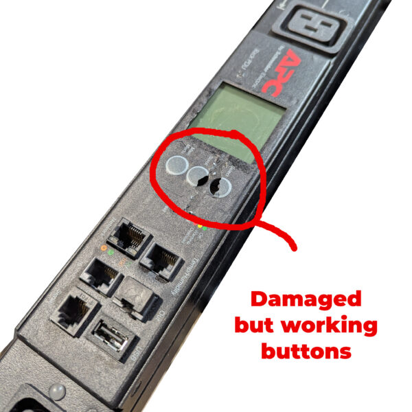 APC AP8965 Switched Rack PDU 2G 8.6kW 208V 3-PH (21) C13 (3) C19 L21-30P II - Image 4