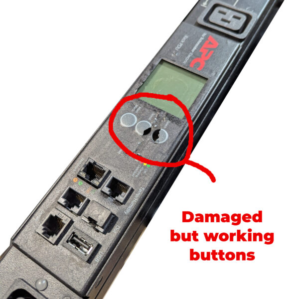 PXL_20250802_034340989 APC AP8965 Switched Rack PDU 2G 8.6kW 208V 3-PH (21) C13 (3) C19 L21-30P II