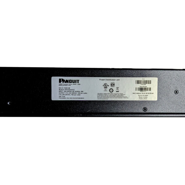 Panduit P36E33M SmartZone G5 Switched PDU 24A 240V (30)C13 (6)C19 L6-30P - Image 3