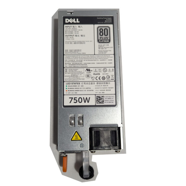 Dell PowerEdge R720 R820 Server Switching Power Supply 750W D750E-S1 05NF18 (3) Dell PowerEdge R720 R820 Server Switching Power Supply 750W D750E-S1 05NF18