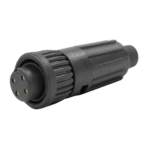 Switchcraft Conxall 4-Pin Circular Connector Plug Assembly 6282-4SG-519 (NOB)