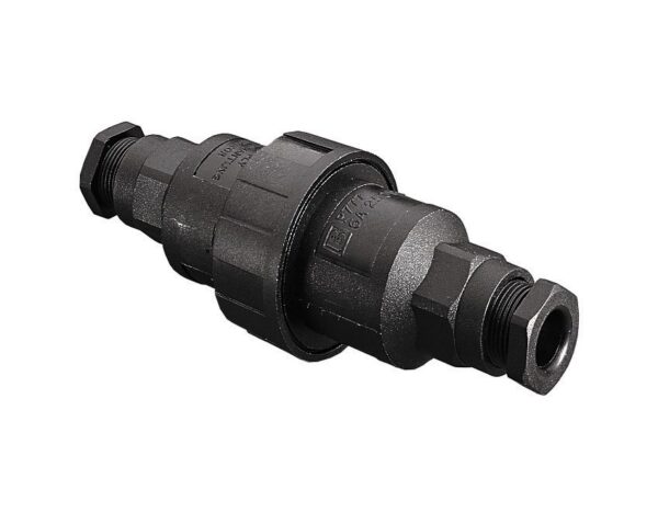 Bulgin PX0777 IP68 RJ45 In-Line Sealed Cable Joiner Outdoor Waterproof Coupler (1) Bulgin PX0777 IP68 RJ45 In-Line Ethernet Cable Joiner Outdoor Waterproof Coupler