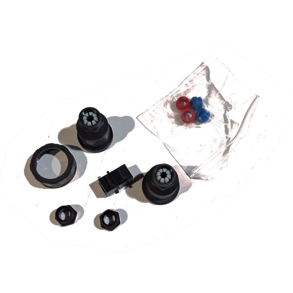 Bulgin PX0777 IP68 RJ45 In-Line Sealed Cable Joiner Outdoor Waterproof Coupler (2) Bulgin PX0777 IP68 RJ45 In-Line Ethernet Cable Joiner Outdoor Waterproof Coupler