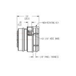 CPC (QTY 10) SXM4201 Non-Valved Coupling Insert with 1/16 Hose Barb Male Fitting Inserts