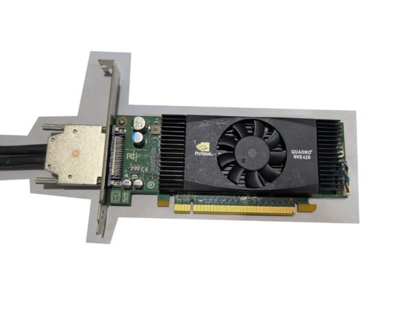 Dell Nvidia Quadro NVS 420 Graphics Card PCI Express x16 with Quad DVI-D Dongle